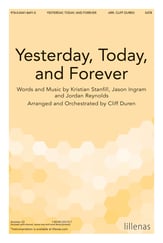 Yesterday, Today, and Forever SATB choral sheet music cover